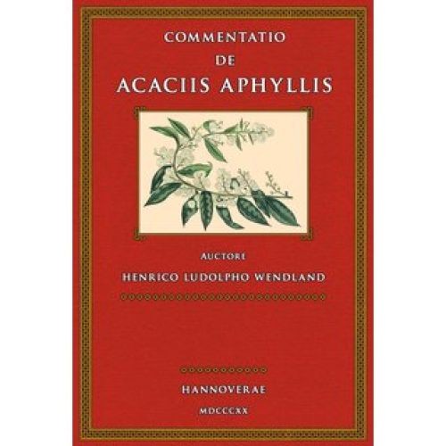 Commentatio acaciis - commentatio,